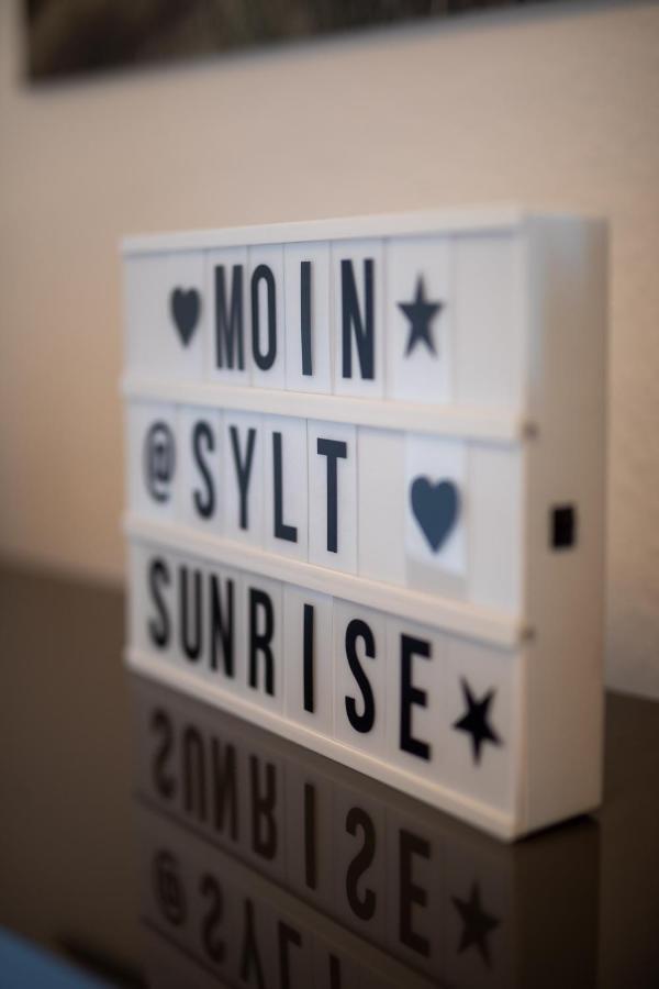 Ferienwohnung "Sylt Sunrise" Westerland Kültér fotó